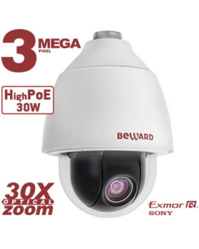 IP-камера видеонаблюдения PTZ купольная Beward BD143P30 в Камышине IP-камеры Pintop.ru