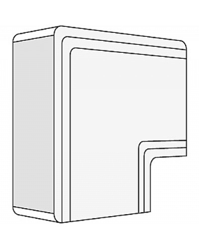 Угол плоский 100x80 NPAN DKC 01749 в Камышине Аксессуары для кабель-канала Pintop.ru