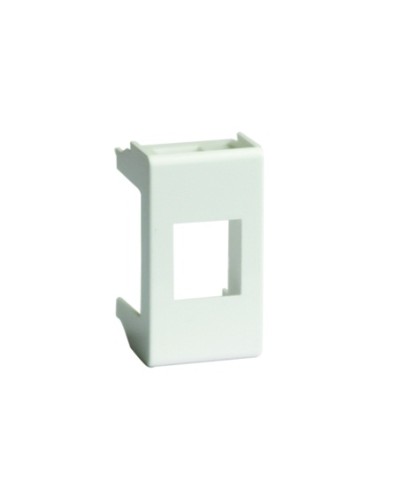 Адаптер для keystone, VIVA, 1 мод, цвет серый DKC 45107 в Камышине Аксессуары для стоек и шкафов Pintop.ru