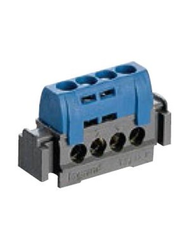 Клеммник синий 4х1.5-16 мм2 LEGRAND 004840 в Камышине Клеммные колодки Pintop.ru