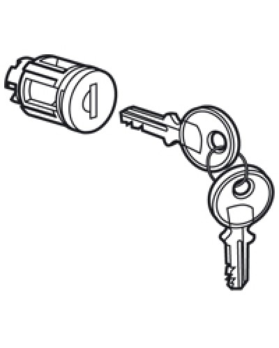 Цилиндр встроенный под ключ №405 Legrand 020291 в Камышине Дополнительное оборудование для сетей Pintop.ru