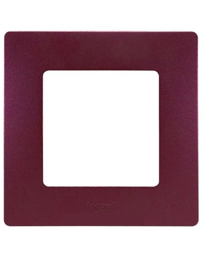 Рамка 1 пост Etika сливовый Legrand 672561 в Камышине Аксессуары для кабель-канала Pintop.ru
